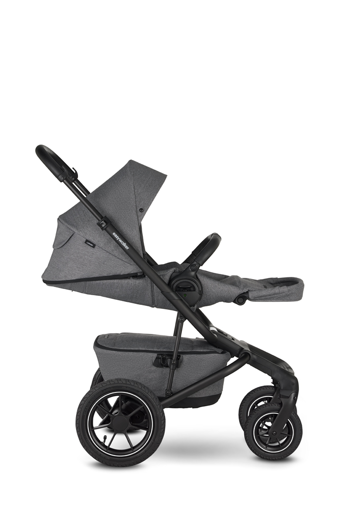 EASYWALKER Kombinált babakocsi Jimmey Iris Grey XXL AIR + RWS