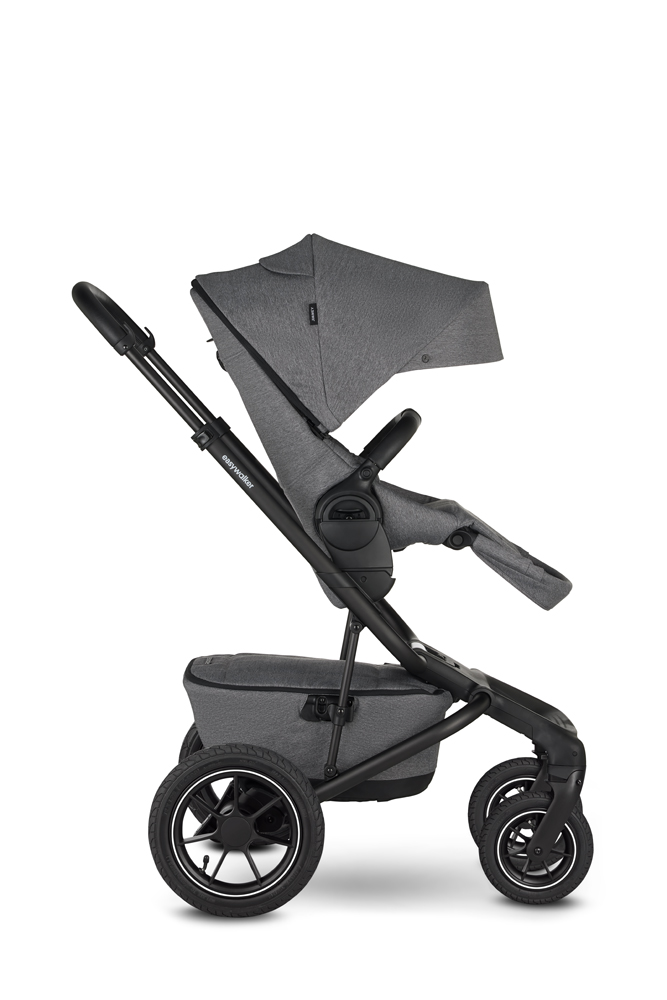EASYWALKER Kombinált babakocsi Jimmey Iris Grey XXL AIR + RWS