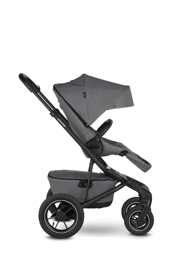 EASYWALKER Kombinált babakocsi Jimmey Iris Grey XXL AIR + RWS