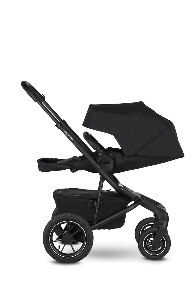 EASYWALKER Kombinált babakocsi Jimmey Pepper Black XXL AIR + RWS
