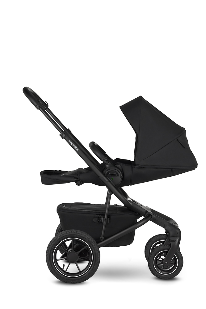 EASYWALKER Kombinált babakocsi Jimmey Pepper Black XXL AIR + RWS