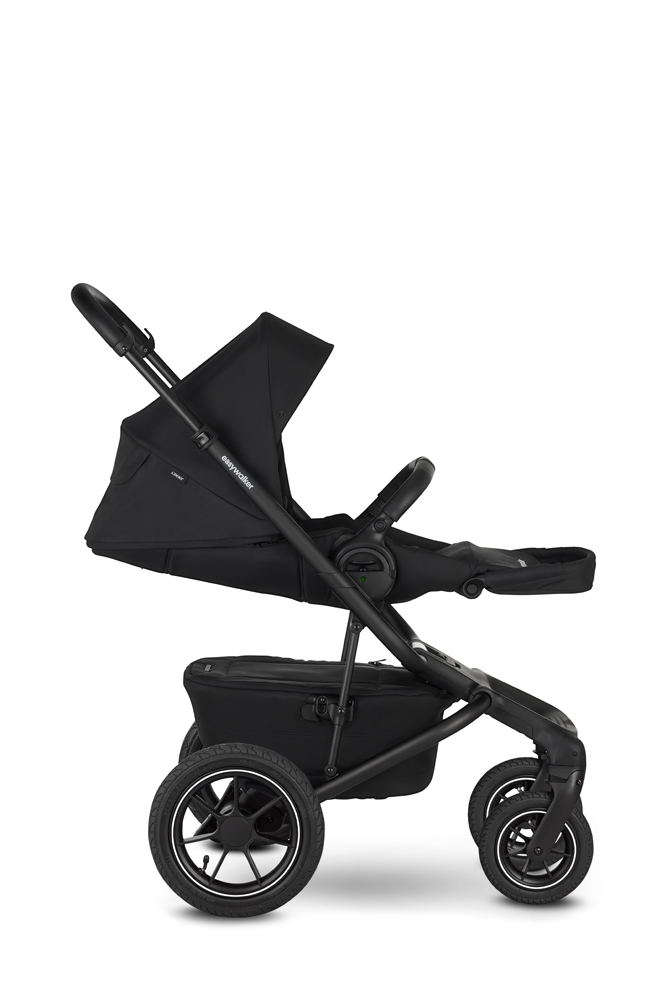 EASYWALKER Kombinált babakocsi Jimmey Pepper Black XXL AIR + RWS
