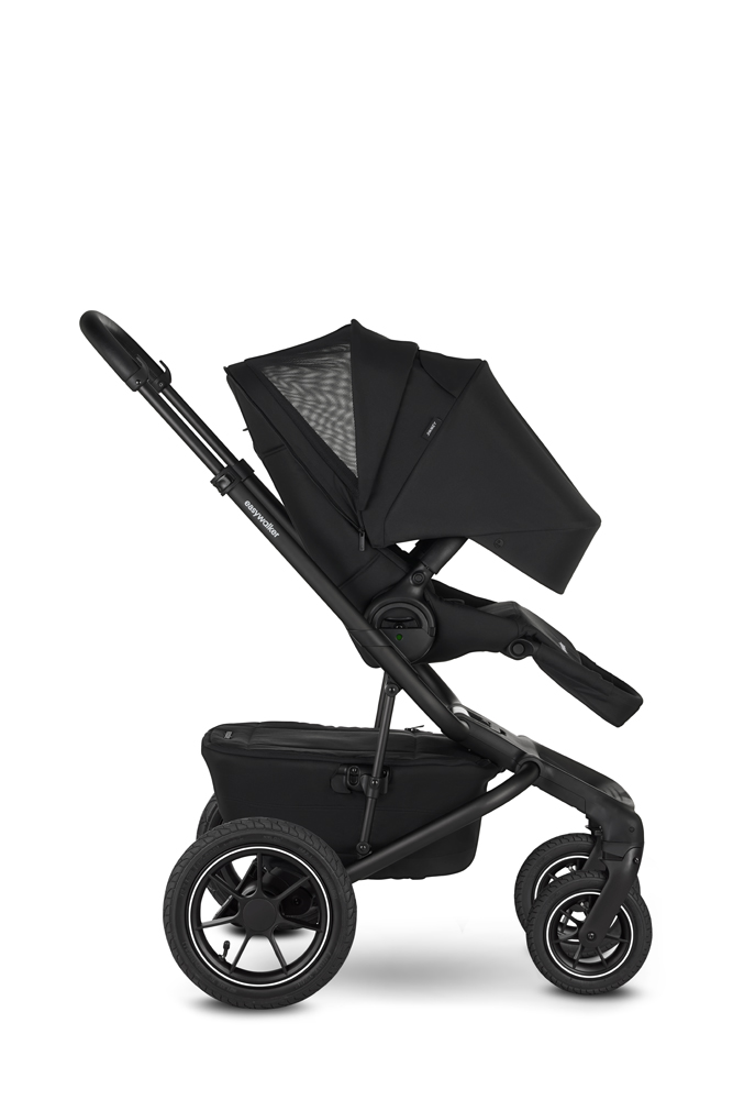 EASYWALKER Kombinált babakocsi Jimmey Pepper Black XXL AIR + RWS