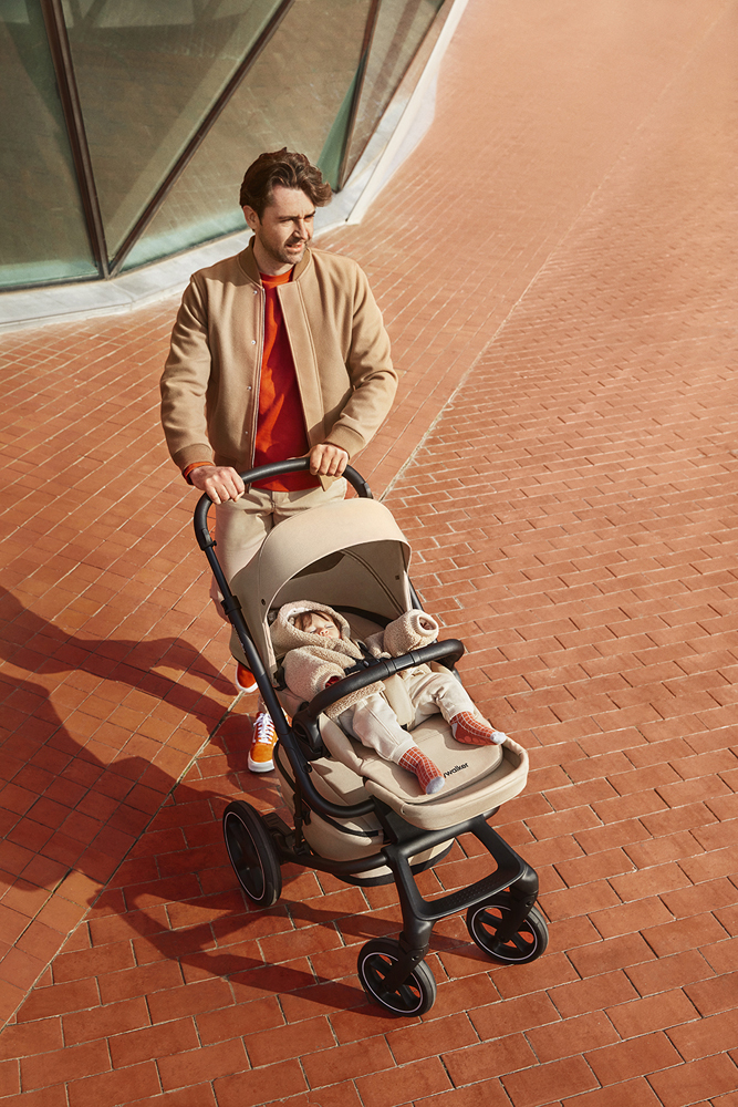 EASYWALKER Kombinált babakocsi Jimmey Sand Taupe XXL AIR + RWS