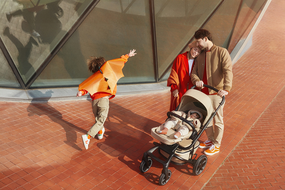 EASYWALKER Kombinált babakocsi Jimmey Sand Taupe XXL AIR + RWS