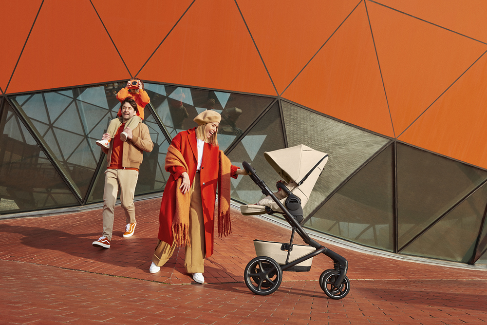 EASYWALKER Kombinált babakocsi Jimmey Sand Taupe XXL RWS
