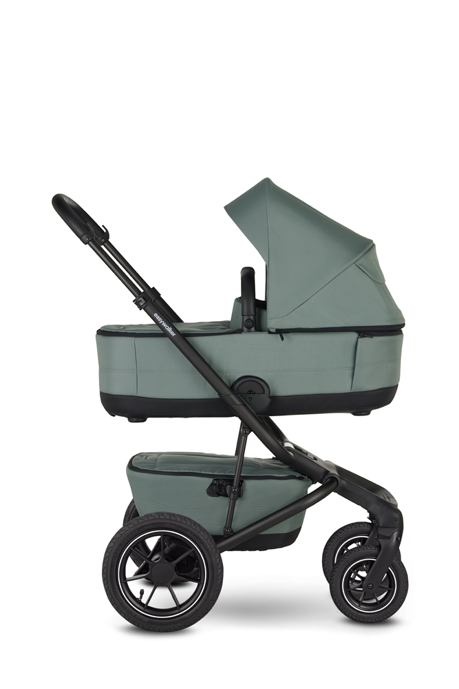 EASYWALKER Kombinált babakocsi Jimmey Thyme Green XXL AIR + RWS
