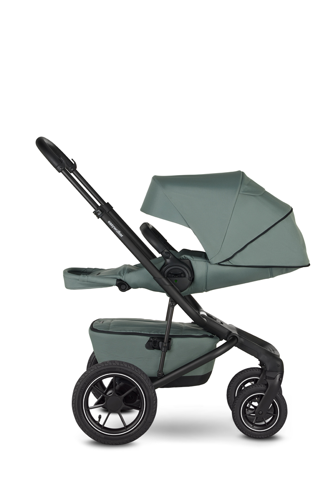 EASYWALKER Kombinált babakocsi Jimmey Thyme Green XXL AIR + RWS