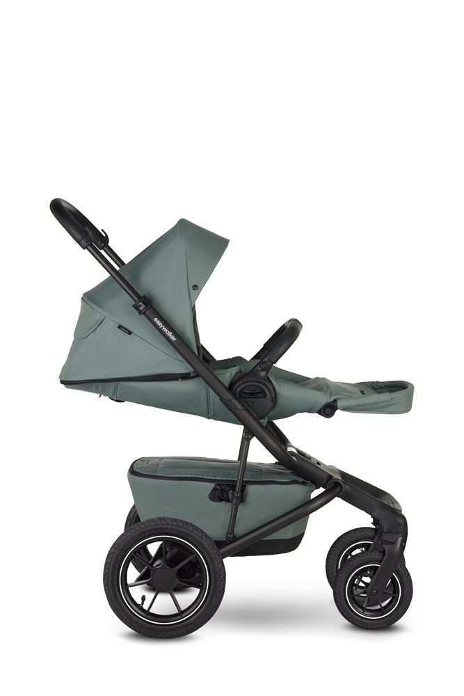 EASYWALKER Kombinált babakocsi Jimmey Thyme Green XXL AIR + RWS