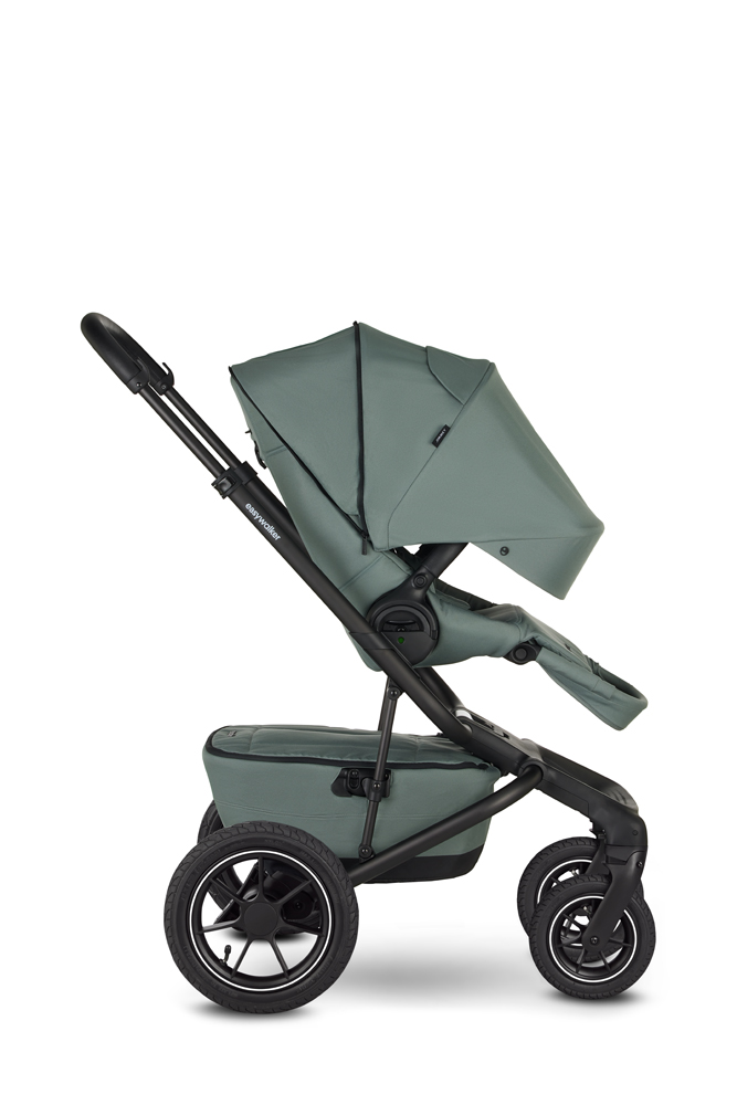 EASYWALKER Kombinált babakocsi Jimmey Thyme Green XXL AIR + RWS