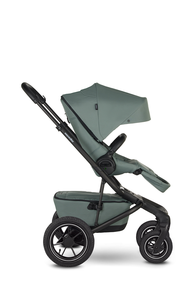 EASYWALKER Kombinált babakocsi Jimmey Thyme Green XXL AIR + RWS