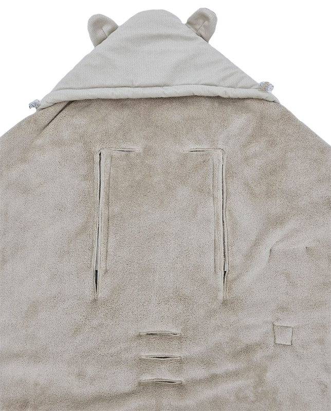 EKO autósüléshez való bundazsák Bézs