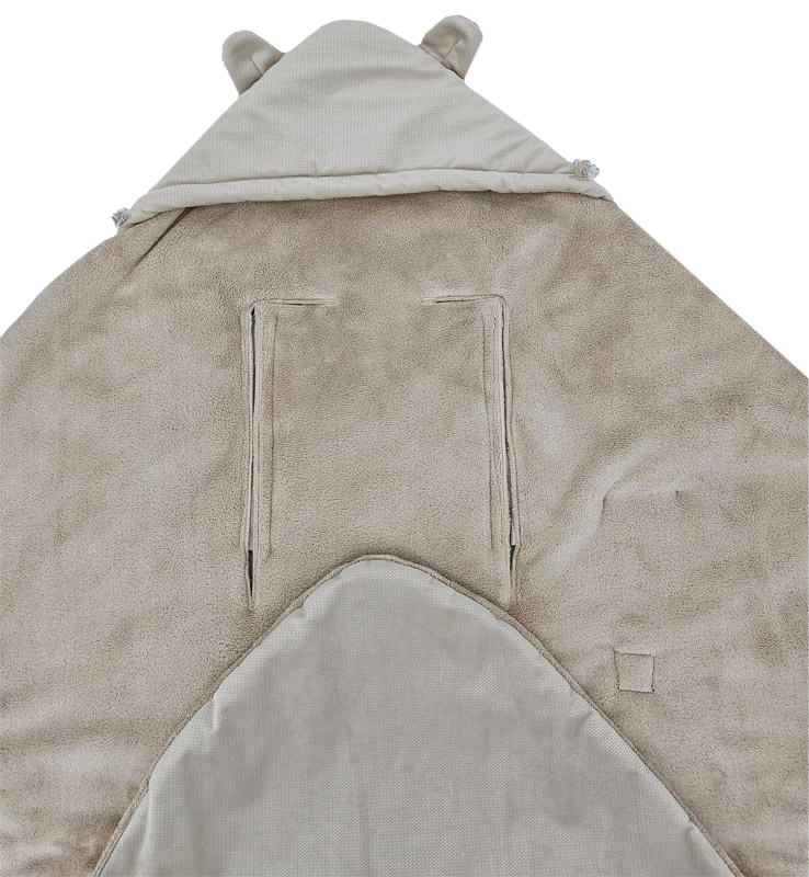 EKO autósüléshez való bundazsák Bézs