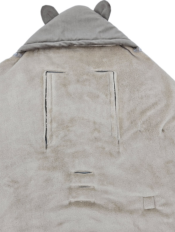 EKO autósüléshez való bundazsák Sötét Bézs