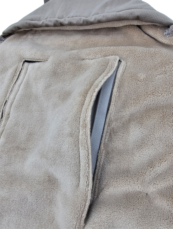 EKO autósüléshez való bundazsák Sötét Bézs