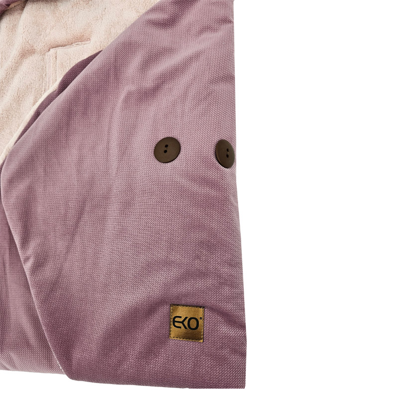 EKO Babahordozóba való bundazsák Lila