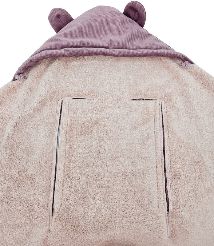 EKO Babahordozóba való bundazsák Lila