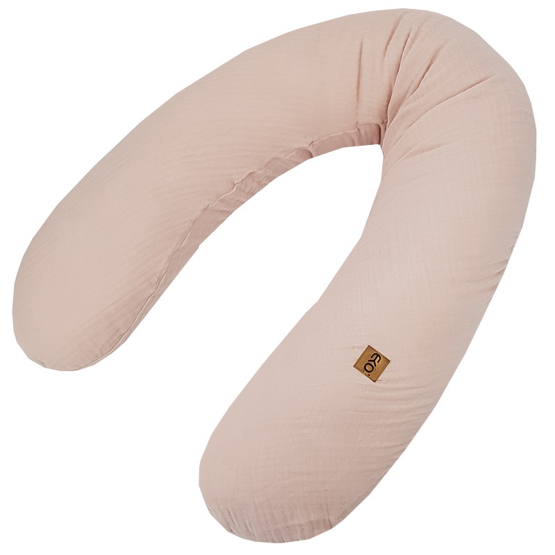 EKO Párna szoptatáshoz muszlin Powder pink 180 cm