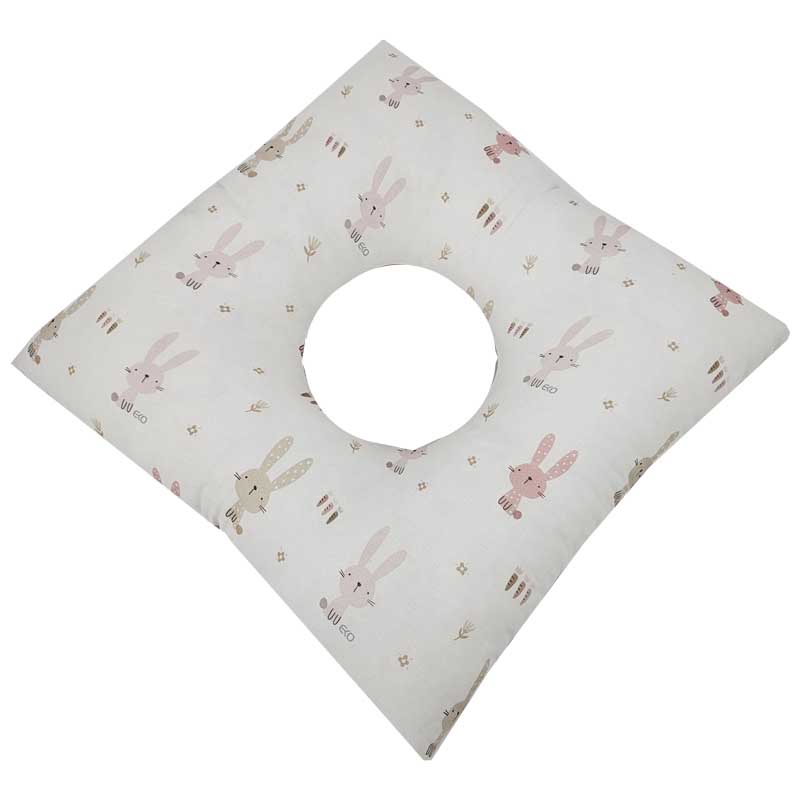 EKO Szülés utáni párna Bunny rózsaszín 40x40 cm