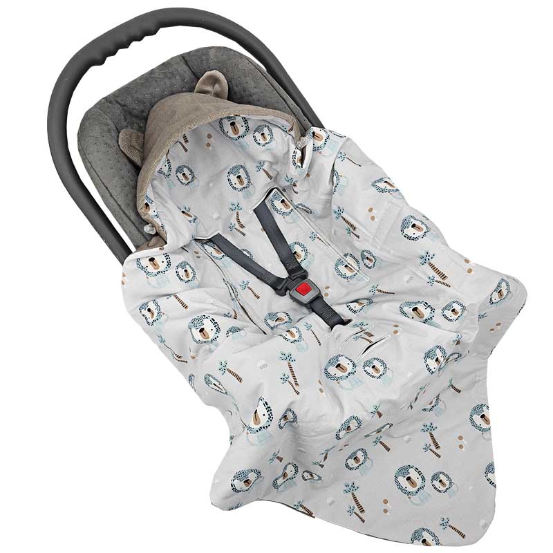 EKO Alvózsák autósüléshez Velvet Lion bézs