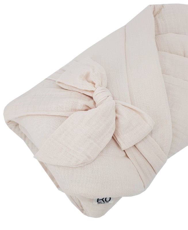 EKO Muszlin pólya bélelés nélkül Beige 75x75 cm