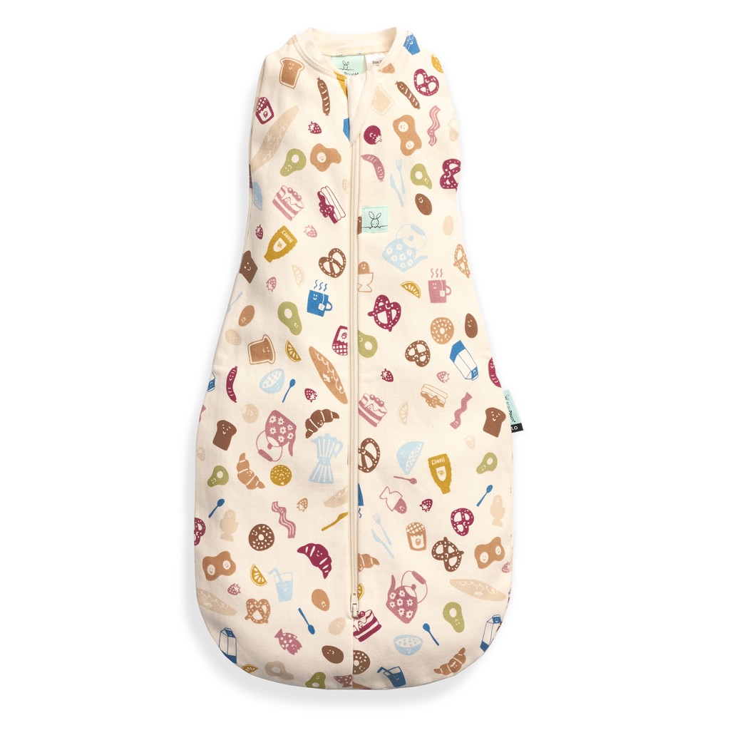 ERGOPOUCH Zavinovačka a vak na spanie 2v1 Cocoon Bon Appetit 6-12 m, 8-10 kg, 0,2 tog