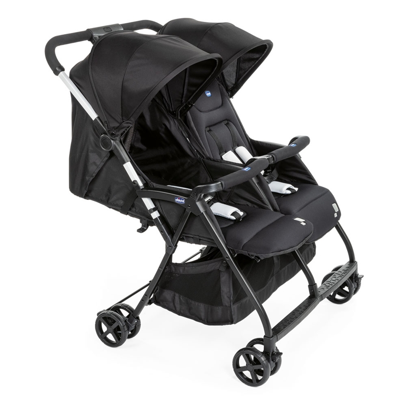 CHICCO Ikerbabakocsi sport Ohlala Twin Black Night