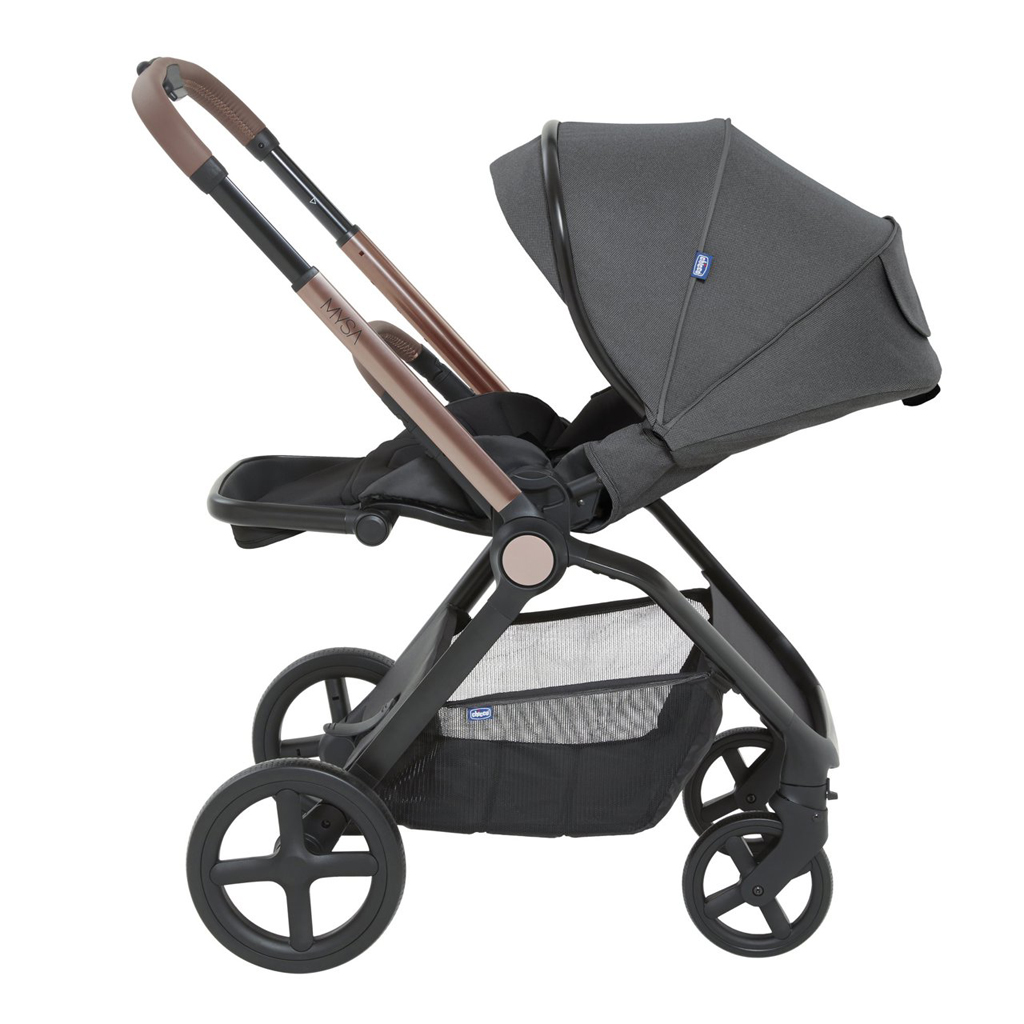 CHICCO Sport babakocsi Mysa - Black Satin