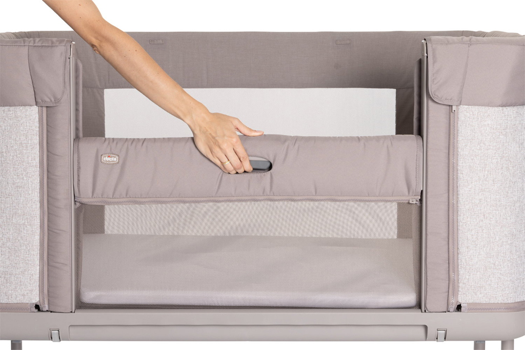 CHICCO Kiságy Next2Me Forever - Mandula