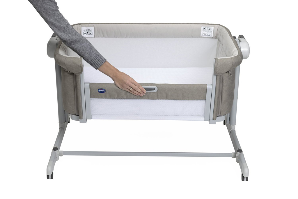 CHICCO Next2Me Magic Evo babaágy - Desert Taupe