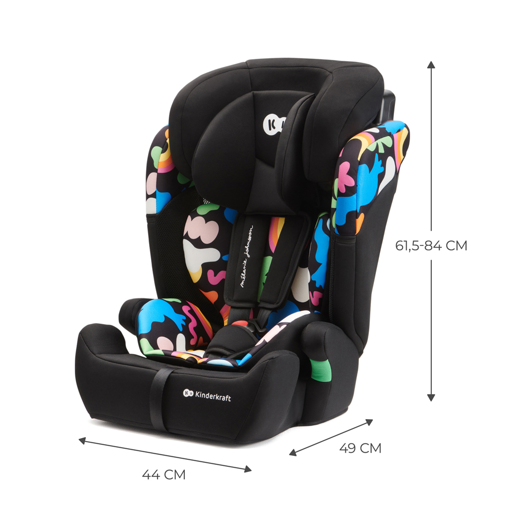 KINDERKRAFT Autósülés Comfort up i-size Happy shapes (76-150 cm)