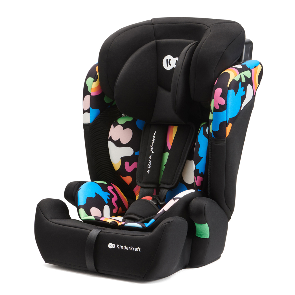 KINDERKRAFT Autósülés Comfort up i-size Happy shapes (76-150 cm)