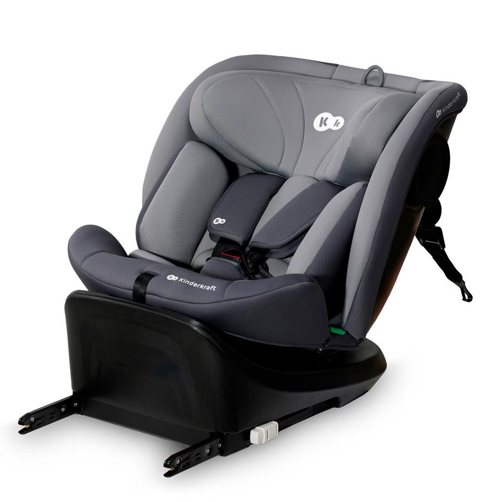 KINDERKRAFT Autósülés I-Grow i-Size 40-150 cm Szürke