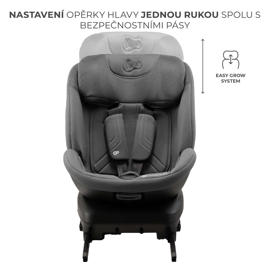 KINDERKRAFT Xpedition 3 i-size 40-150 cm Szürke autósülés