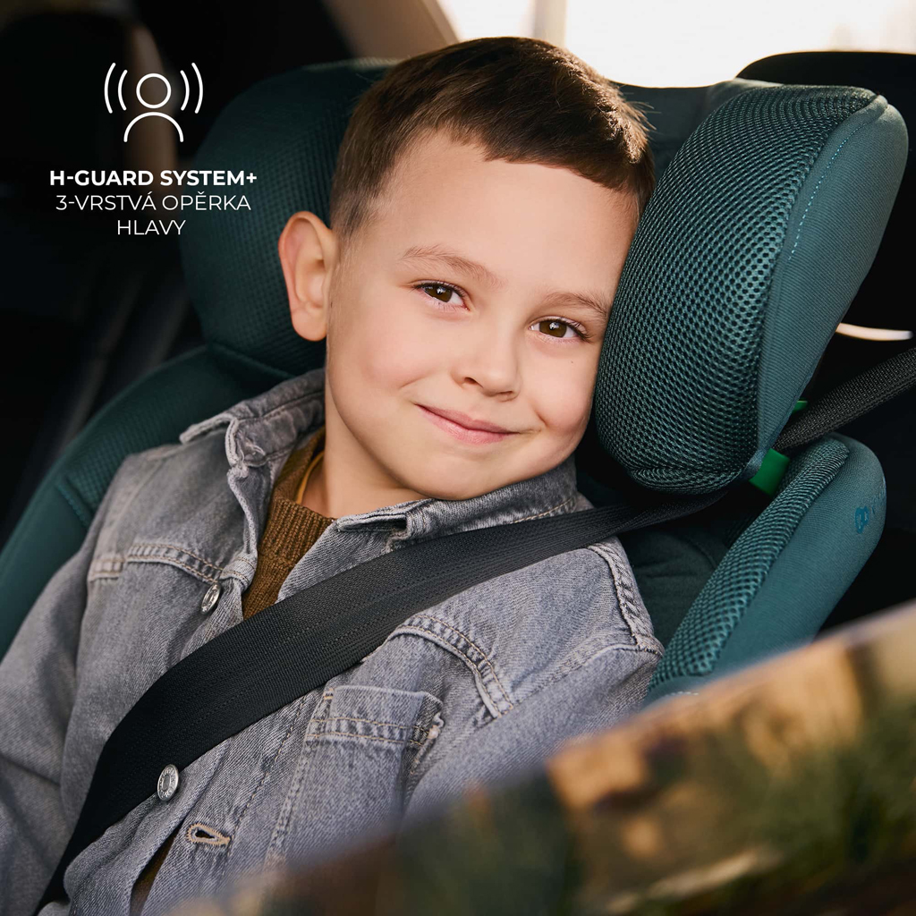 KINDERKRAFT Xrider 2 i-size 40-150 cm Fekete autósülés