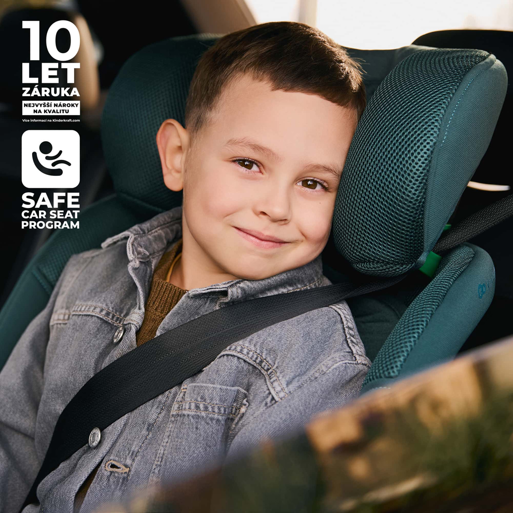 KINDERKRAFT Xrider 2 i-size 40-150 cm Fekete autósülés