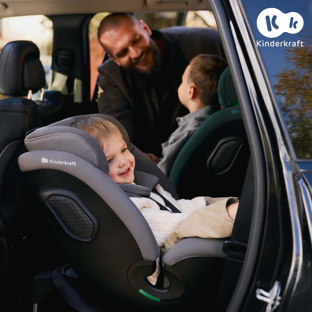 KINDERKRAFT Xrider 2 i-size 40-150 cm Fekete autósülés