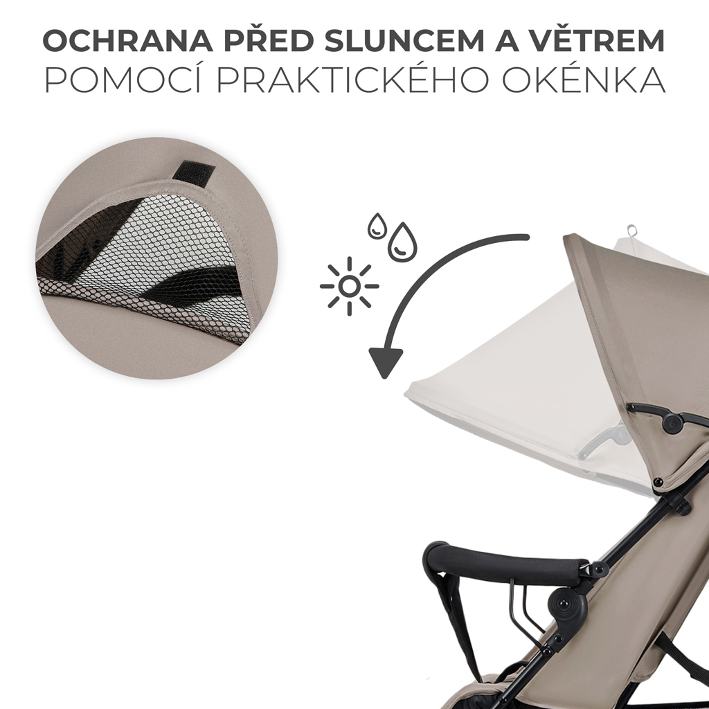 KINDERKRAFT Golf babakocsi Tik Beige