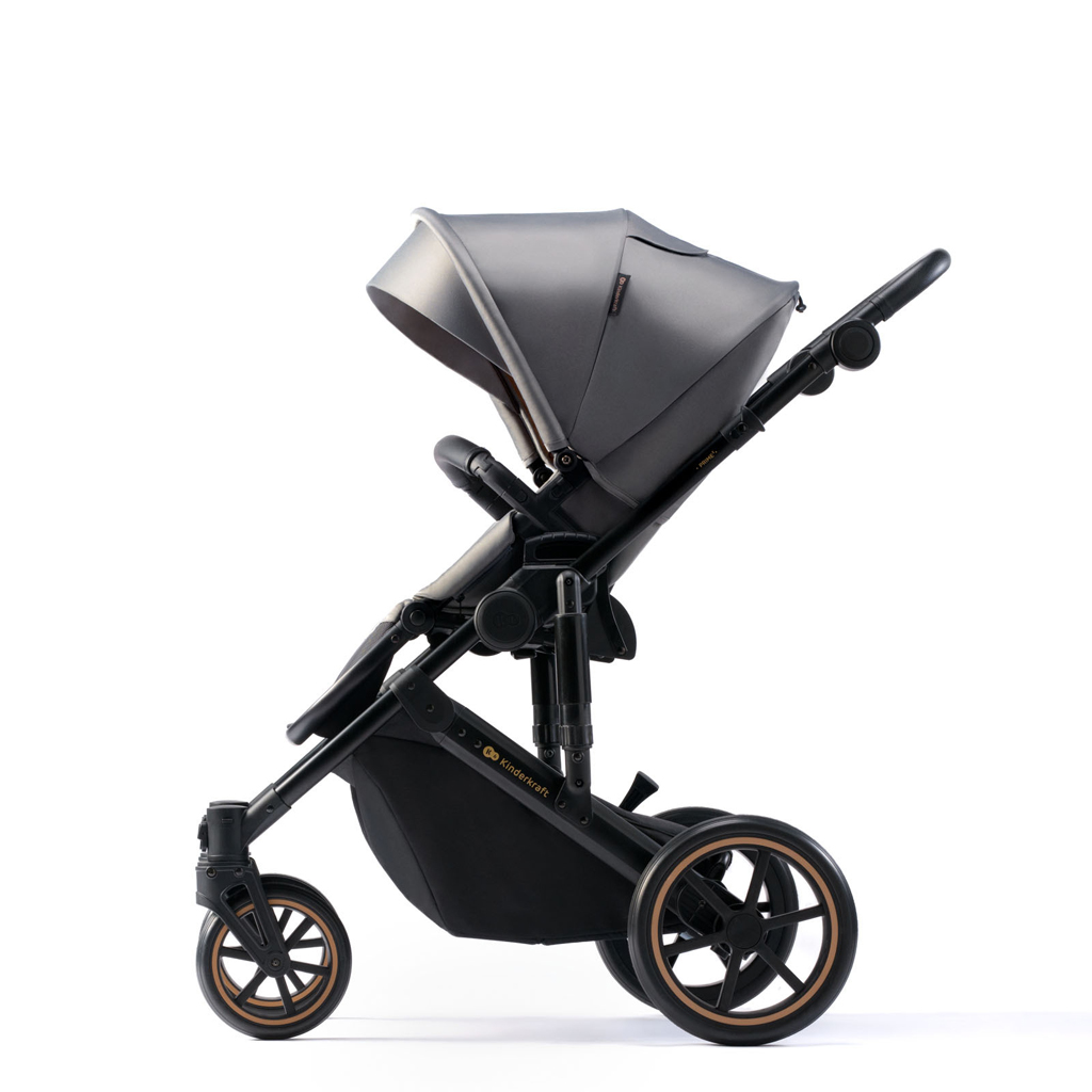 KINDERKRAFT Babakocsi kombinált 2 az 1-ben Prime 2 Grey