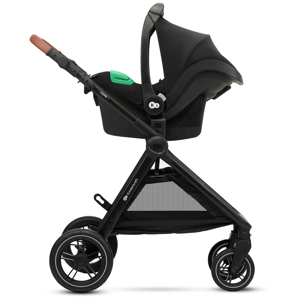 KINDERKRAFT Kombinált babakocsi 3 az 1-ben Esme Sand Beige