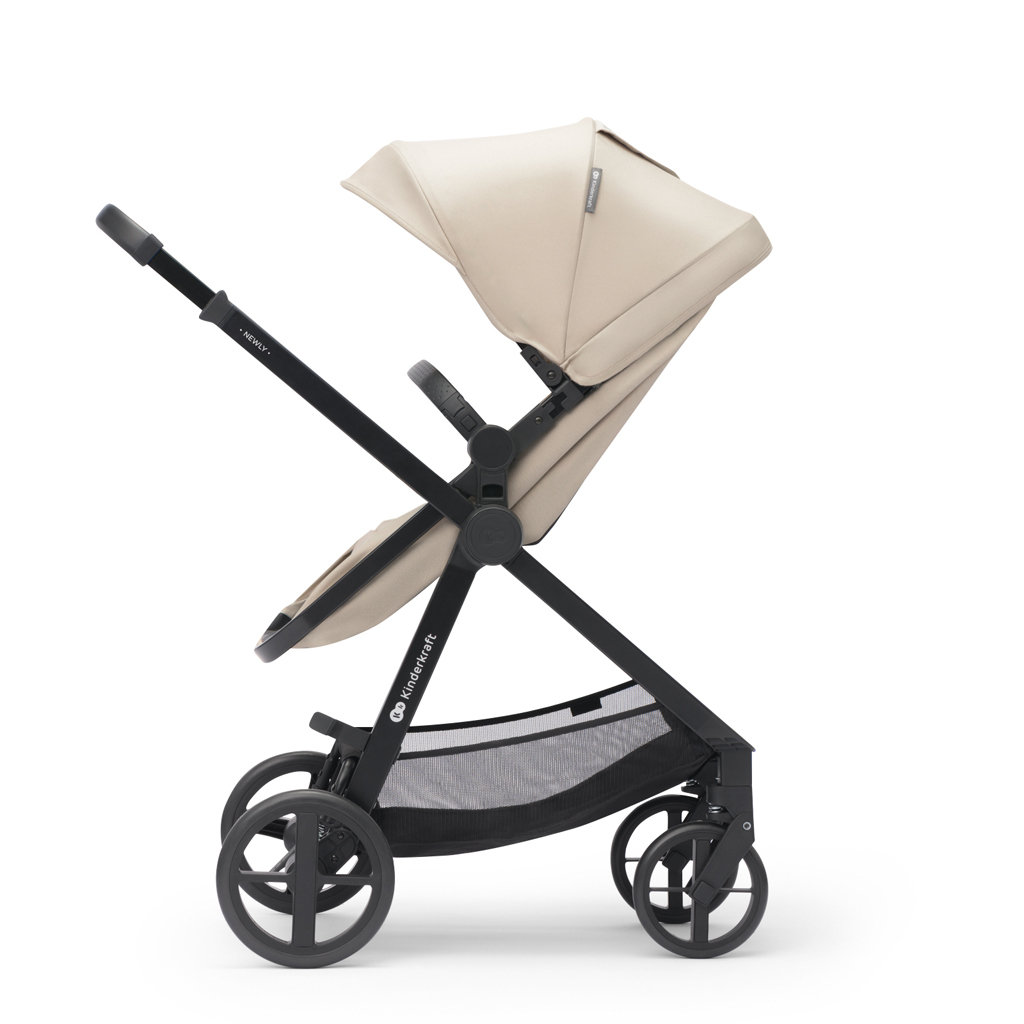 KINDERKRAFT Babakocsi kombinált 3 az 1-ben Newly Sand bézs + Mink PRO