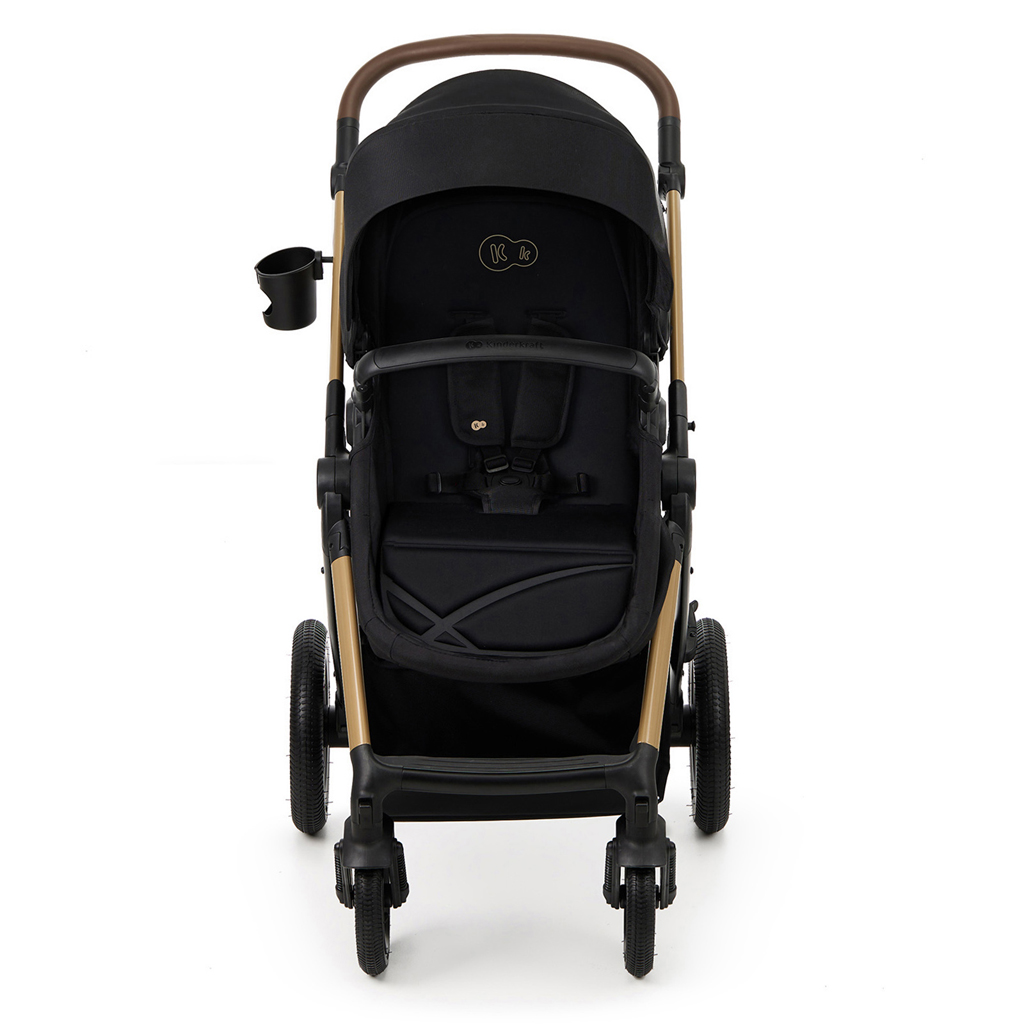 KINDERKRAFT Babakocsi kombi Moov 2 Air 3 az 1-ben Pure Black