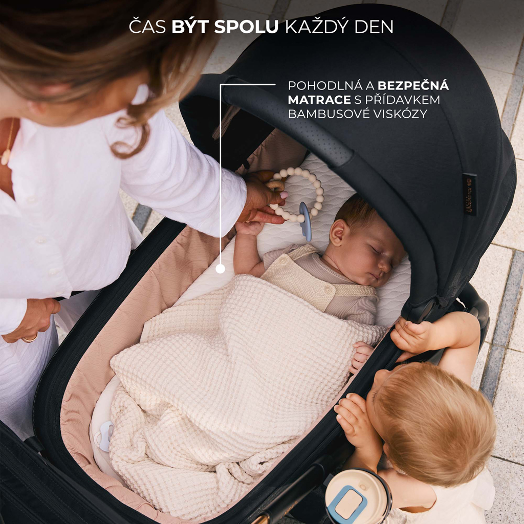 KINDERKRAFT Kombinált babakocsi Nea 2 2in1 Beige