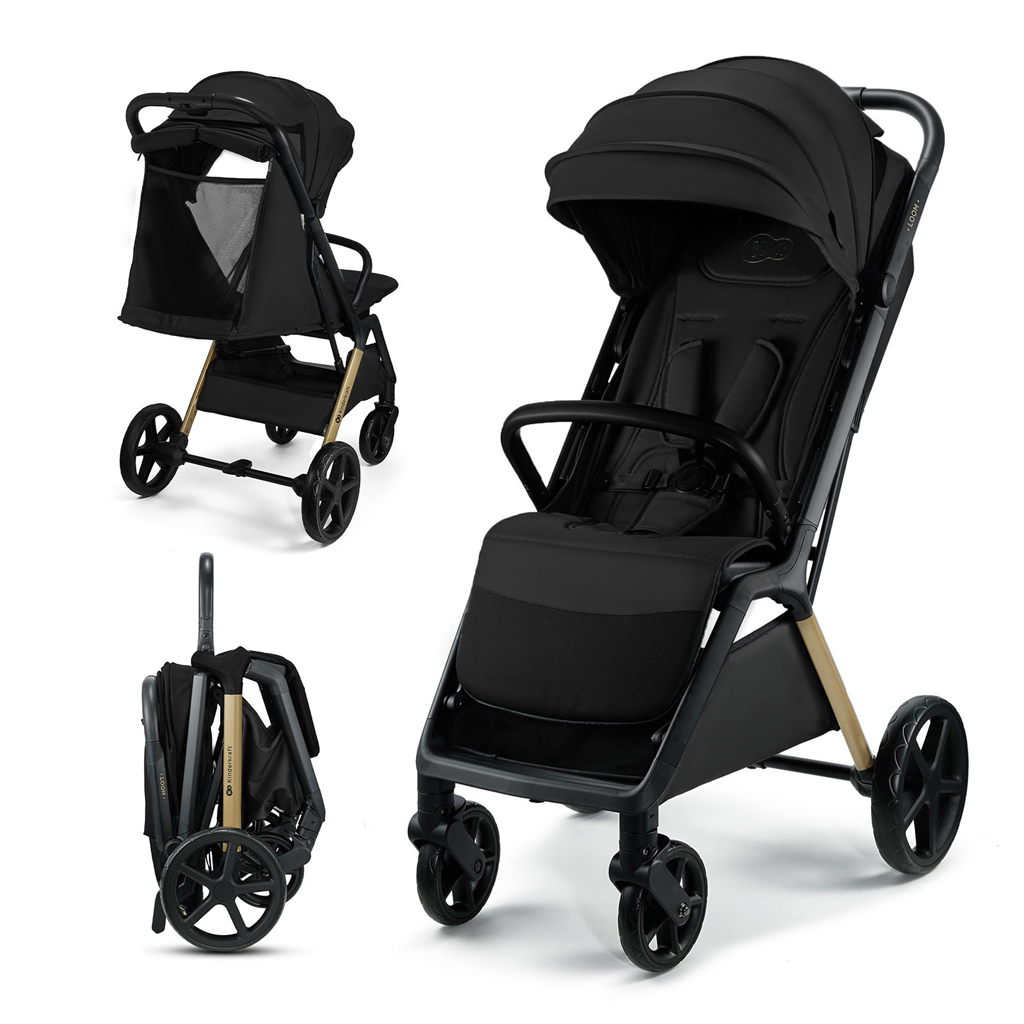 KINDERKRAFT Sport babakocsi Loom Black