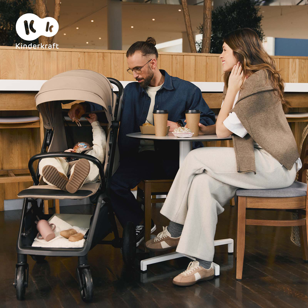 KINDERKRAFT Sport babakocsi Loom Black