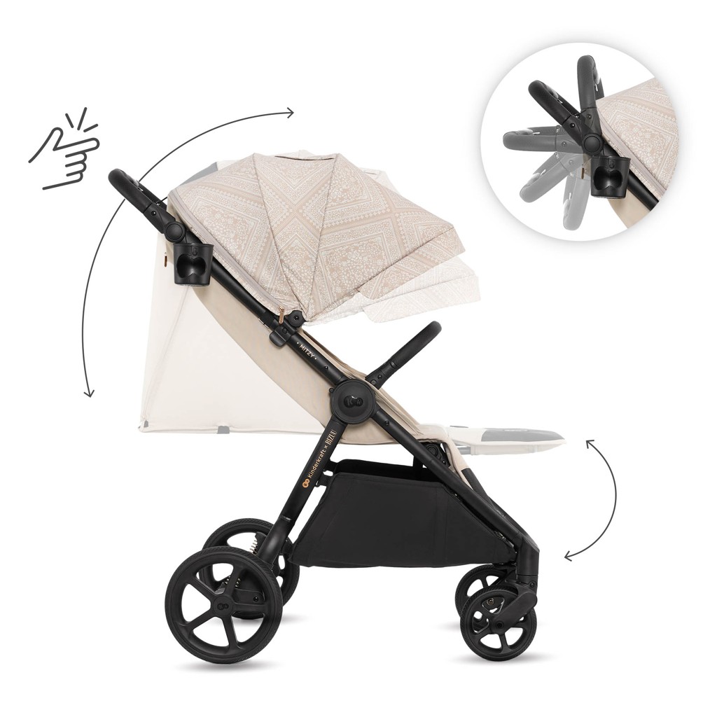 KINDERKRAFT Sport babakocsi Mitzy Dune Whisper Bizuu