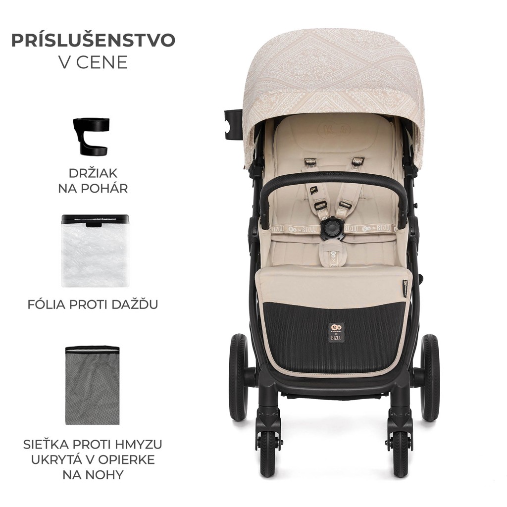 KINDERKRAFT Sport babakocsi Mitzy Dune Whisper Bizuu