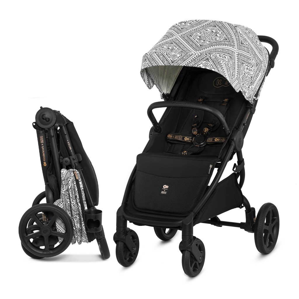 KINDERKRAFT Sport babakocsi Mitzy Lunar Black Bizuu