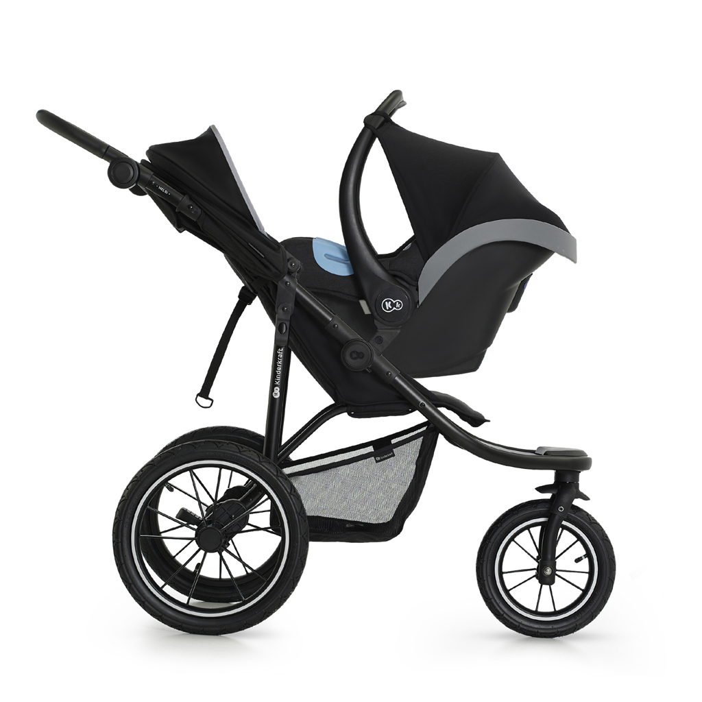 KINDERKRAFT Sport babakocsi Helsi2 Black
