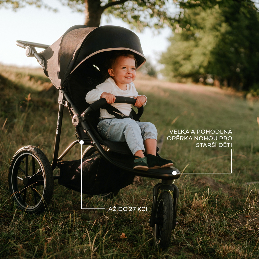 KINDERKRAFT Sport babakocsi Helsi2 Grey